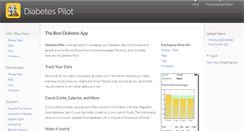 Desktop Screenshot of diabetespilot.com